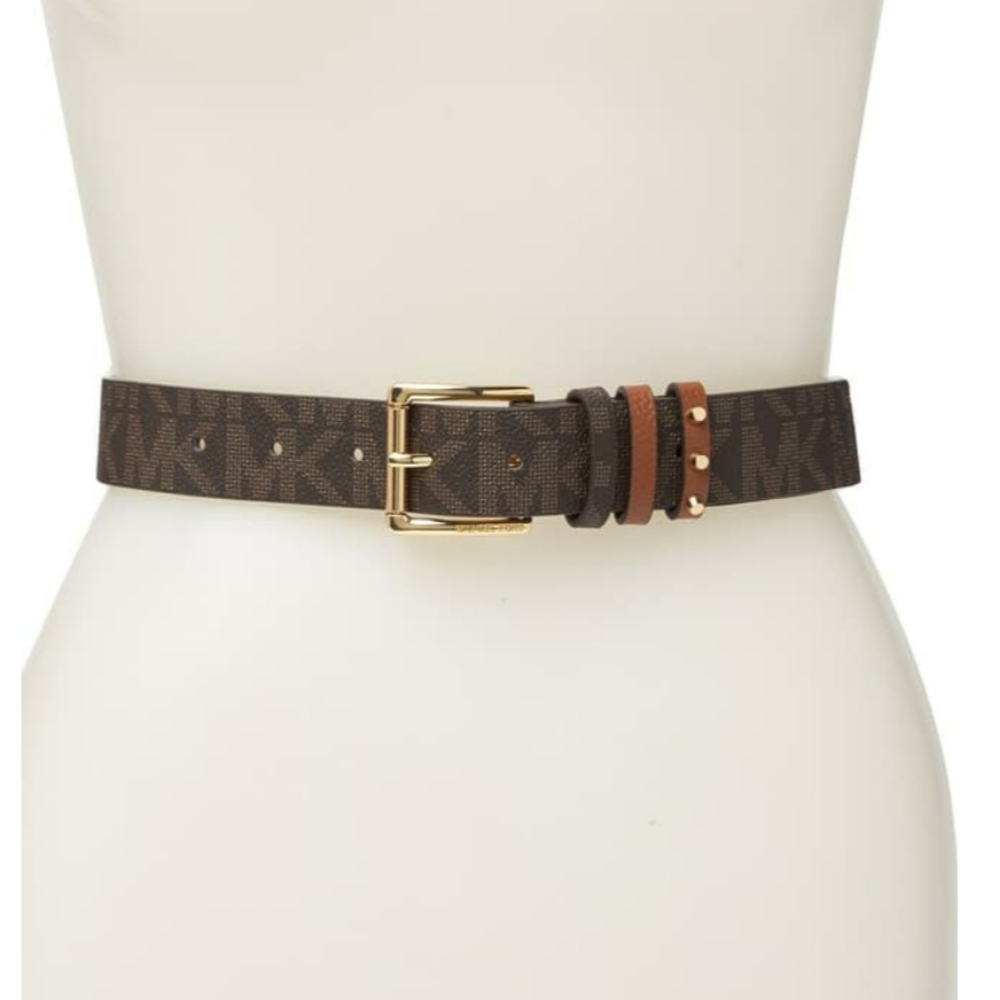 Michael Kors triple loop belt